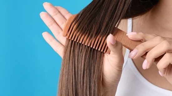 Neem hair brushes can really enhance the health of your hair.(Shutterstock)