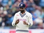 India's Ravindra Jadeja taken to hospital for a precautionary scan for suspected knee injury(AP) India's Ravindra Jadeja taken to hospital for a precautionary scan for suspected knee injury(AP)