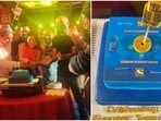 Aditya Narayan, Vishal Dadlani and Sonu Kakkar and others at the Indian Idol 12 party. Aditya Narayan, Vishal Dadlani and Sonu Kakkar and others at the Indian Idol 12 party.