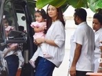 Shilpa Shetty with her daughter Samisha.(Varinder Chawla) Shilpa Shetty with her daughter Samisha.(Varinder Chawla)