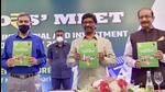 Jharkhand chief minister Hemant Soren launches Jharkhand Industry and Investment Promotion Policy 2021, in New Delhi on Saturday, August 28. (PTI)