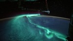 The image taken from space by French astronaut Thomas Pesquet shows an aurora.(Instagram/@thom_astro) The image taken from space by French astronaut Thomas Pesquet shows an aurora.(Instagram/@thom_astro)