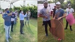 Jammu Kite Festival marks 'Azadi ka Amrut Mahostav', 75th Independence Day(Twitter/JammuTourism) Jammu Kite Festival marks 'Azadi ka Amrut Mahostav', 75th Independence Day(Twitter/JammuTourism)