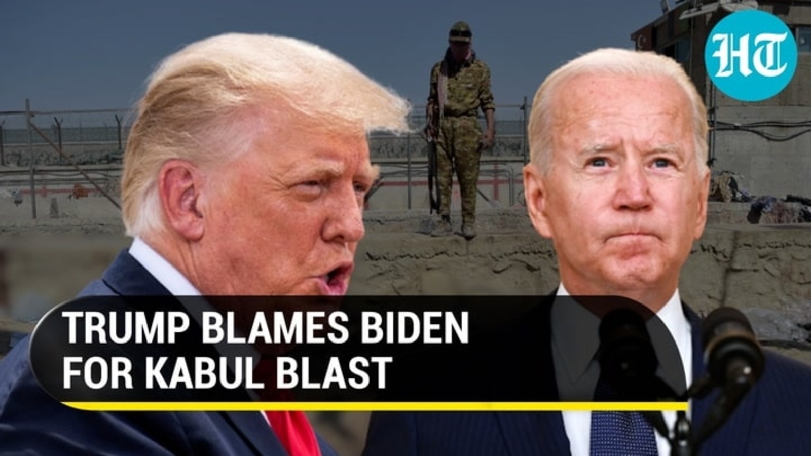 Watch: Donald Trump Reacts To Kabul Suicide Bombing, Slams Joe Biden ...