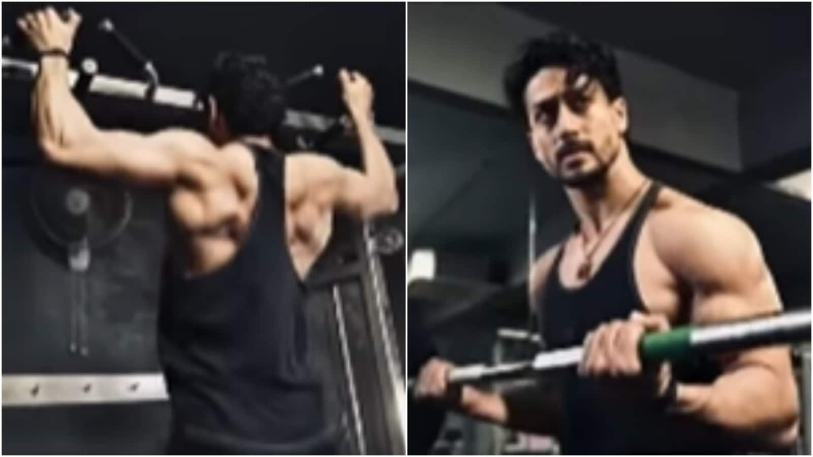 Tiger Shroff Flexes Ripped Muscles And Hits The Gym On Weekend In New
