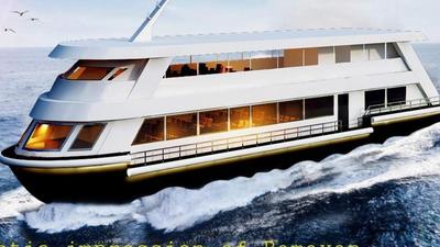 An artist’s impression of the Ramayan Cruise Service on the Saryu river in Ayodhya. (SOURCED IMAGE) An artist’s impression of the Ramayan Cruise Service on the Saryu river in Ayodhya. (SOURCED IMAGE)