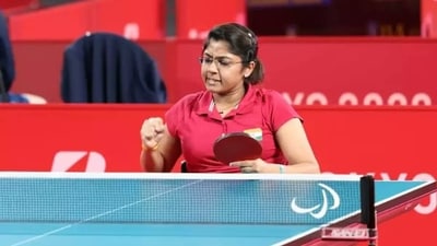 Bhavina one step from Paralympics TT gold (Twitter)