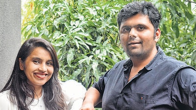 Aditi Bhosale-Walunj and Chetan Walunj, are the wife-husband team that founded Repos in Pune. (Shankar Narayan/HT PHOTO) Aditi Bhosale-Walunj and Chetan Walunj, are the wife-husband team that founded Repos in Pune. (Shankar Narayan/HT PHOTO)