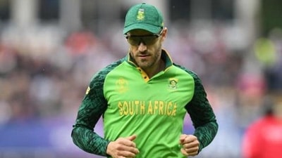 Former South Africa captain Faf du Plessis. Former South Africa captain Faf du Plessis.
