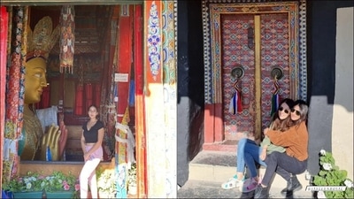 Their pictures from Thikse Gompa or Thikse Monastery have certainly landed the tourist attraction into our travel bucket list and we can’t wait to check out the place with our girl gang. (Instagram/saraalikhan95/radhikamadan)