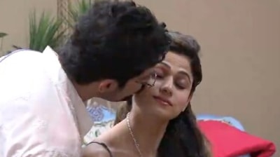Raqesh Bapat and Shamita Shetty on Bigg Boss OTT. Raqesh Bapat and Shamita Shetty on Bigg Boss OTT.