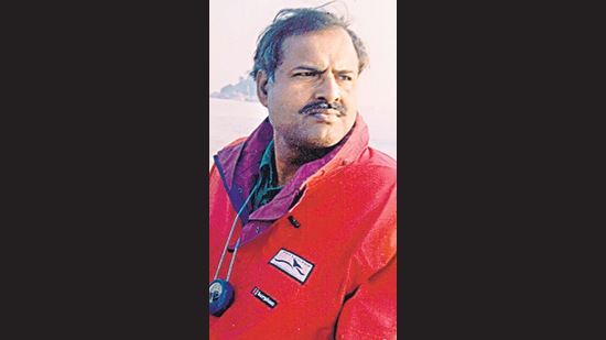 In 2010, Ravindra Kumar Sinha helped frame the Conservation Action Plan for the Ganges River Dolphin, for the Union Government. In 2012, Montek Singh Ahluwalia, then deputy chairman of the Planning Commission, accepted Sinha’s proposal to set up National Dolphin Research Centre (NDRC), on the Patna University campus. NDRC occupies over 8,000 sq metres and was inaugurated last month. In 2010, Ravindra Kumar Sinha helped frame the Conservation Action Plan for the Ganges River Dolphin, for the Union Government. In 2012, Montek Singh Ahluwalia, then deputy chairman of the Planning Commission, accepted Sinha’s proposal to set up National Dolphin Research Centre (NDRC), on the Patna University campus. NDRC occupies over 8,000 sq metres and was inaugurated last month.
