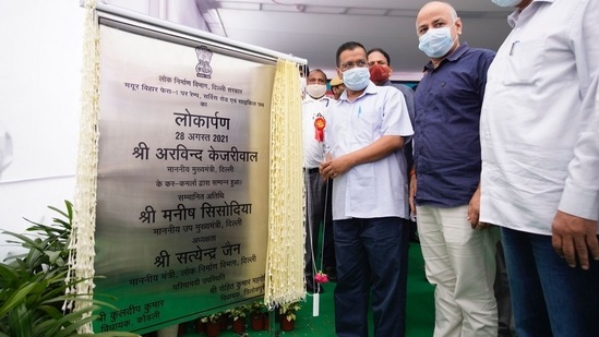 With the opening of these loops and ramps related to Barapula Phase-3, now the people of Delhi will get a lot of conveniences.(AAP/Twitter) With the opening of these loops and ramps related to Barapula Phase-3, now the people of Delhi will get a lot of conveniences.(AAP/Twitter)