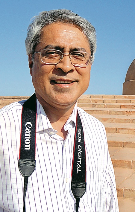 Benoy Behl first photographed the Badami caves in 2001. “You reach a point where you are able to make a genuine attempt to restore the art and retain the gentleness with which it was made, but not a scratch more than the evidence points to,” he says about the restoration process. Benoy Behl first photographed the Badami caves in 2001. “You reach a point where you are able to make a genuine attempt to restore the art and retain the gentleness with which it was made, but not a scratch more than the evidence points to,” he says about the restoration process.