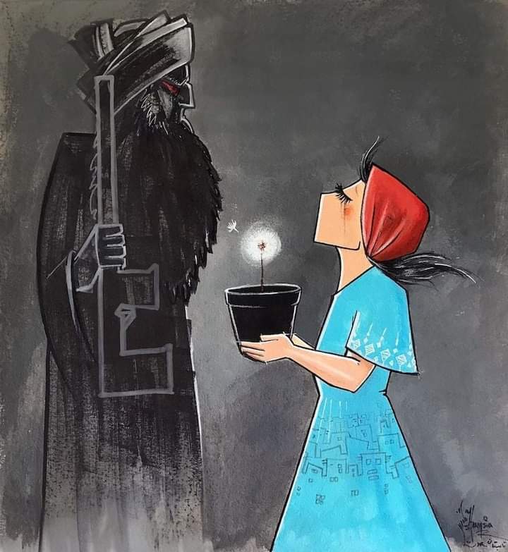 A recent graffiti by Shamsia Hassani, one of the first street artists of Afghanistan photos. (SOURCED IMAGE) A recent graffiti by Shamsia Hassani, one of the first street artists of Afghanistan photos. (SOURCED IMAGE)