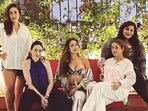 Kareena Kapoor poses with her friends; did Amrita Arora borrow Saif Ali Khan's kurta?