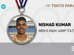 Nishad Kumar wins silver medal at Tokyo Paralympics
