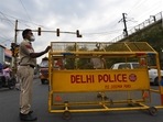 Delhi police asked people to avoid gathering at temples during the celebrations.(Representational image) Delhi police asked people to avoid gathering at temples during the celebrations.(Representational image)