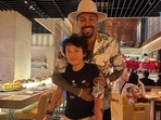 Sanjay Dutt’s son Shahraan Dutt shared a photo with Hardik Pandya from Dubai. Sanjay Dutt’s son Shahraan Dutt shared a photo with Hardik Pandya from Dubai.