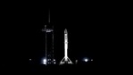 A recycled Falcon rocket blasted into the predawn sky from NASA’s Kennedy Space Center.(Twitter/@NASAKennedy) A recycled Falcon rocket blasted into the predawn sky from NASA’s Kennedy Space Center.(Twitter/@NASAKennedy)