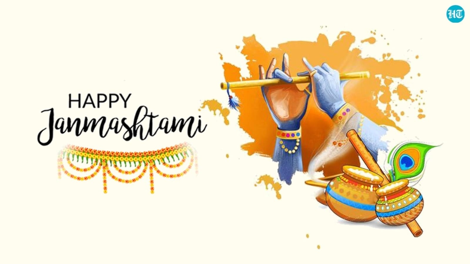 Happy Janmashtami 2021: Wishes, images to share with family and friends -  Hindustan Times