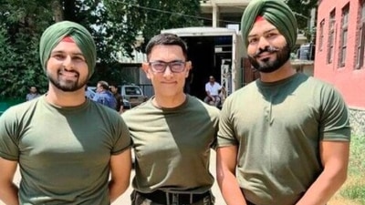 Aamir Khan: Aamir Khan, one of the most versatile actors of Bollywood, had a keen interest in lawn tennis since his school days. His favourite tennis player is Roger Federer. (Instagram/@amirkhanactor_)