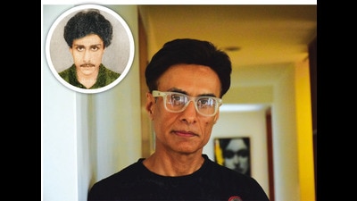 Arif Zakaria at 22 (inset) and at 54 (above) Arif Zakaria at 22 (inset) and at 54 (above)