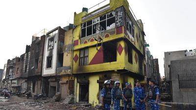 The north-east Delhi riots were one of the deadliest riots the Capital has seen, leaving 53 dead and hundreds injured (Sanchit Khanna/HT PHOTO) The north-east Delhi riots were one of the deadliest riots the Capital has seen, leaving 53 dead and hundreds injured (Sanchit Khanna/HT PHOTO)