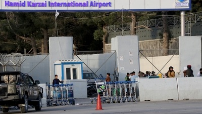 US claimed to have eliminated an ISIS-K bomber moving to Kabul airport to strike an attack. (AP) US claimed to have eliminated an ISIS-K bomber moving to Kabul airport to strike an attack. (AP)