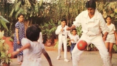 Amitabh Bachchan shared this throwback picture on Sunday.