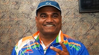 India's Vinod Kumar (PTI)