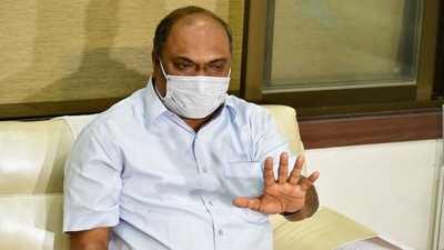 Anil Parab recently became embroiled in a controversy over his alleged role in the arrest Union minister and BJP leader Narayan Rane last week. (File photo)