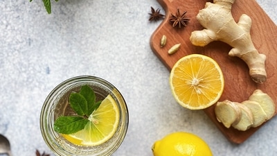 Ginger: Ginger is one of the best natural remedies for an upset tummy. If you are feeling nauseous the next day have a cup of ginger, honey, lemon tea to soothe the tummy. (Unsplash)