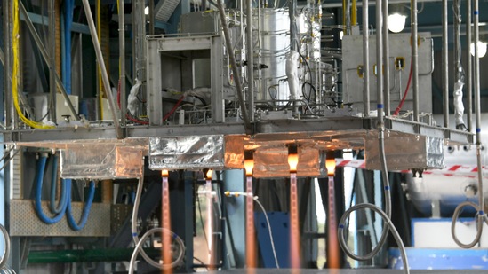 On August 28, 2021, ISRO successfully conducted the first hot test of the System Demonstration Model (SDM) of the Gaganyaan Service Module Propulsion System. (Twitter/ISRO) On August 28, 2021, ISRO successfully conducted the first hot test of the System Demonstration Model (SDM) of the Gaganyaan Service Module Propulsion System. (Twitter/ISRO)