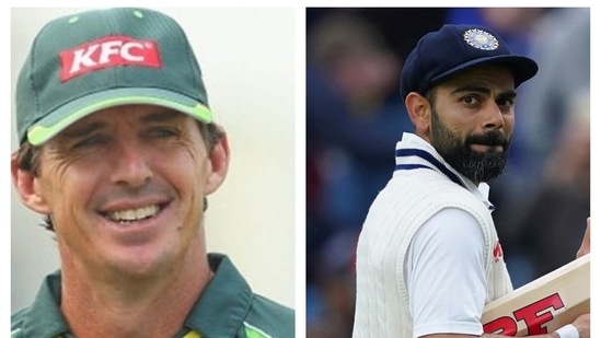 Brad Hogg and Virat Kohli. (File)