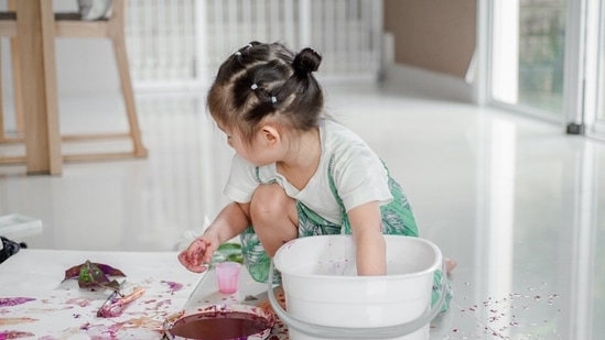 4. Encourage the child to plan activities they like: It is important to ask your children what they like doing and have a dialogue with them. Including activities they like in their daily routine will add joy and happiness to their life in these stressful times. The idea is to make education interesting for them at home.(Unsplash)