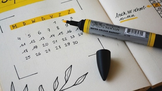3. Make an attractive planner: Children like colourful things and things that engage them. Making a plan on a piece of paper won't work. It is important to make it interesting. "Hence, parents must make one visual planner for child which is easily accessible, and readable for the child," adds Kohli.(Unsplash)