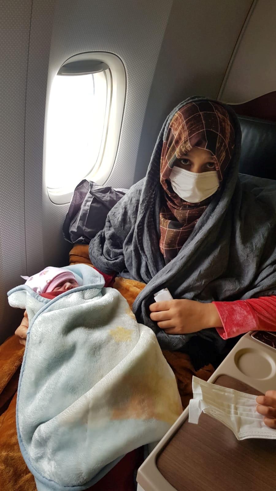 The baby girl was named Havva, which translates to Eve in English. (Reuters/Turkish Airlines) The baby girl was named Havva, which translates to Eve in English. (Reuters/Turkish Airlines)