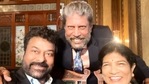 Chiranjeevi shared pictures with Kapil Dev. Chiranjeevi shared pictures with Kapil Dev.