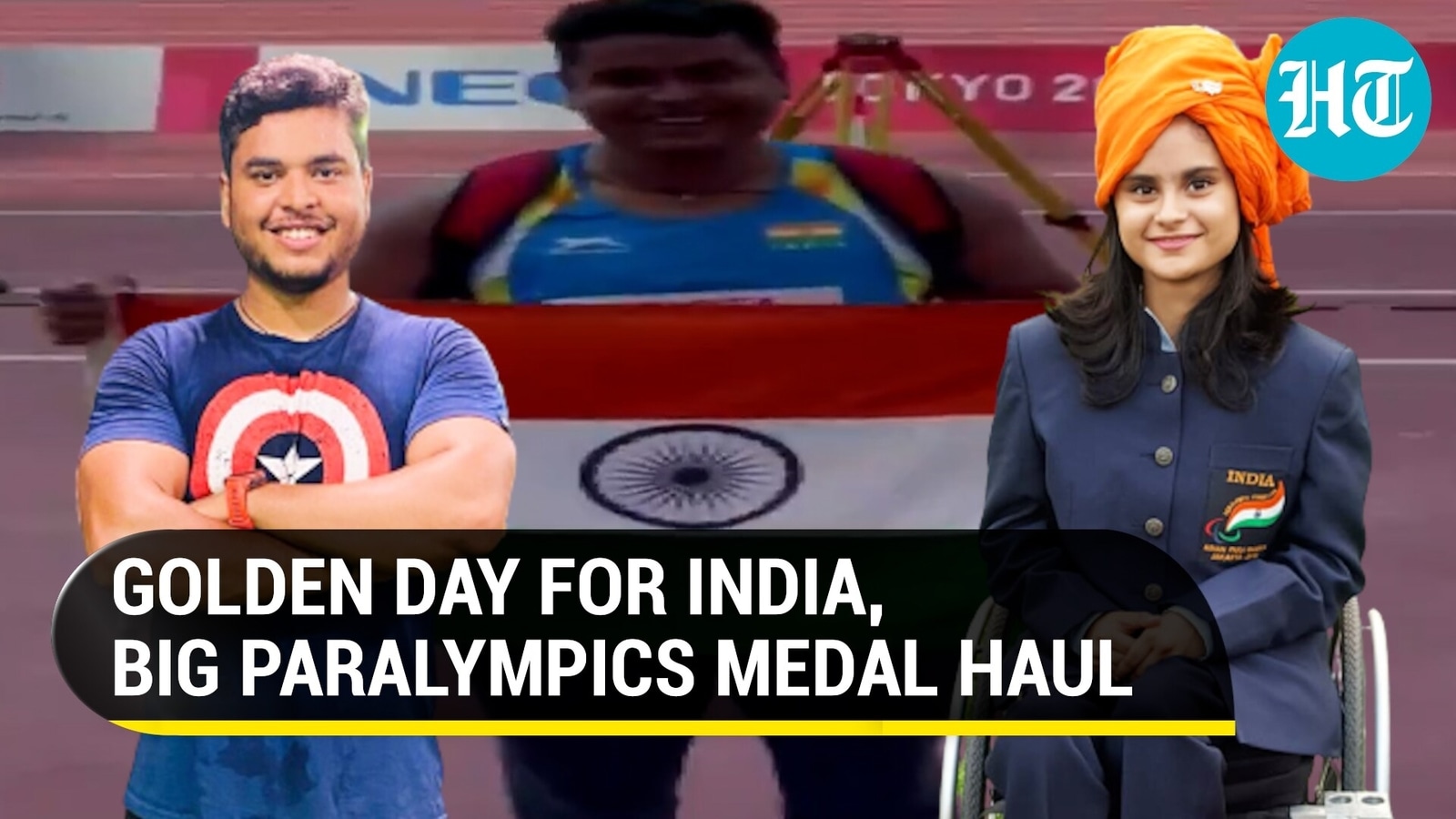 Paralympics India's 1st Gold by Avani in shooting; Silver in discus by