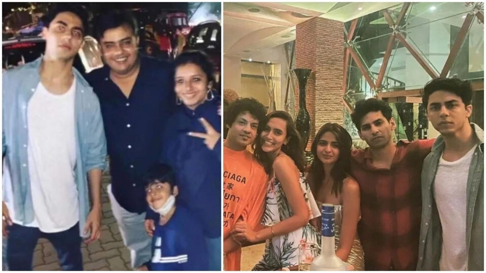 Shah Rukh Khans Son Aryan Khan Poses With Friends And Fans In Unseen