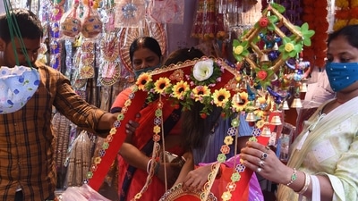 Also referred to as Gokulashtami, Janmashtami is one of the biggest festivals in India and is celebrated with enthusiasm and vigour across the country. (Santosh Kumar/HT Photo)