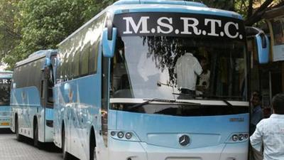 MSRTC officials have requested employees not to take any extreme step and assured that salaries will be disbursed immediately. (Hindustan Times) MSRTC officials have requested employees not to take any extreme step and assured that salaries will be disbursed immediately. (Hindustan Times)