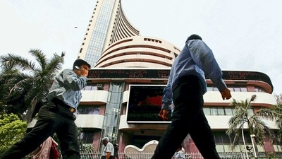 The BSE Sensex in Mumbai (File Photo)