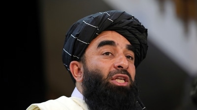 Taliban spokesperson Zabihullah Mujahid condemned the attacks at Kabul airport, while saying that it happened in an area controlled by the US forces. Taliban spokesperson Zabihullah Mujahid condemned the attacks at Kabul airport, while saying that it happened in an area controlled by the US forces.
