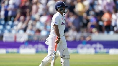 India's Rishabh Pant. (AP)