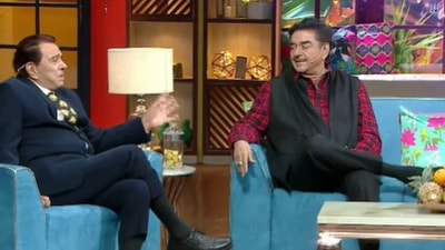 Dharmendra and Shatrughan Sinha on The Kapil Sharma Show.