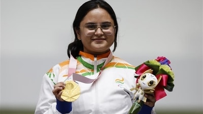 Avani Lekhara wins gold at Tokyo Paralympics 2020 (Twitter)