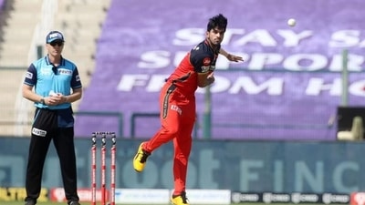 RCB's Washington Sundar. (IPL/Twitter)