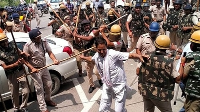 At least 10 people suffered injuries in the police action. (HT file photo)